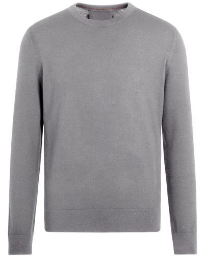 Zegna Pullover mit rundem Ausschnitt - Grau
