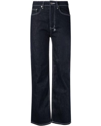 Ksubi Brooklyn Zenith Cropped-Jeans - Blau