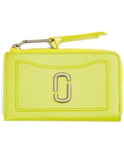 Marc Jacobs The Utility Snapshot Top Zip Multi Wallet - Yellow