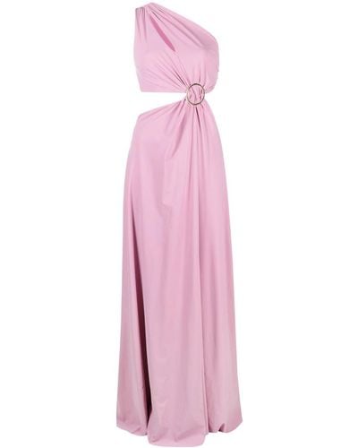 La Petite Robe Di Chiara Boni Asymmetrische Maxi-jurk - Roze