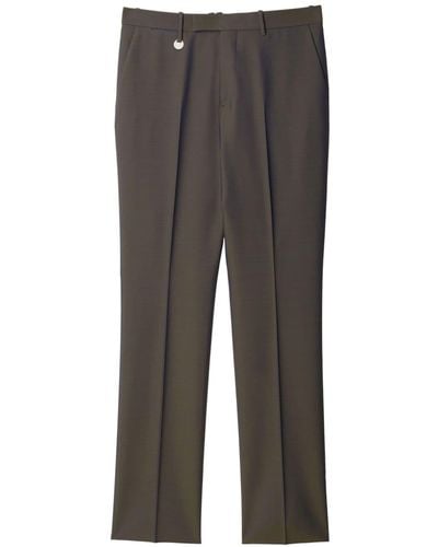 Burberry Wool tailored trousers - Grau