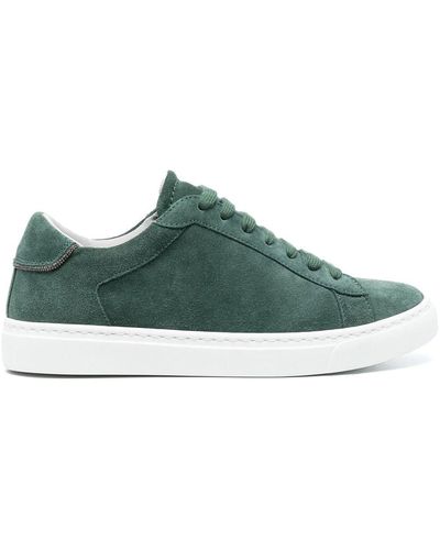Fabiana Filippi Low-top Suede Trainers - Green