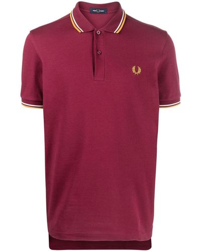 Fred Perry ポロシャツ - レッド