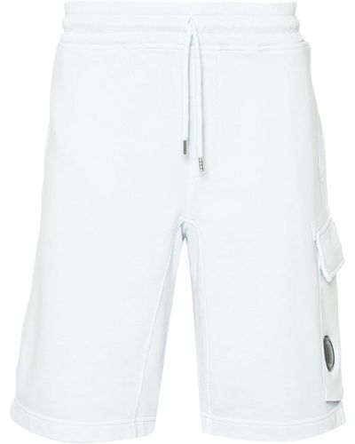 C.P. Company Shorts mit Linsen-Detail - Weiß