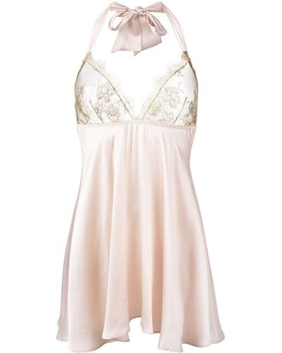 Gilda & Pearl Harlow Babydoll Slip Dress - Pink
