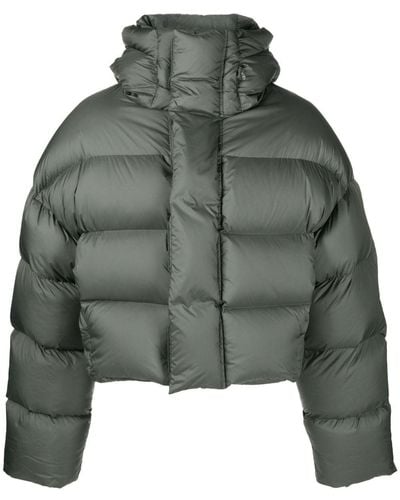 Entire studios Mml Quilted Puffer Jacket - Green