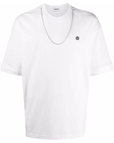Ambush チェーンカラー Tシャツ - ホワイト