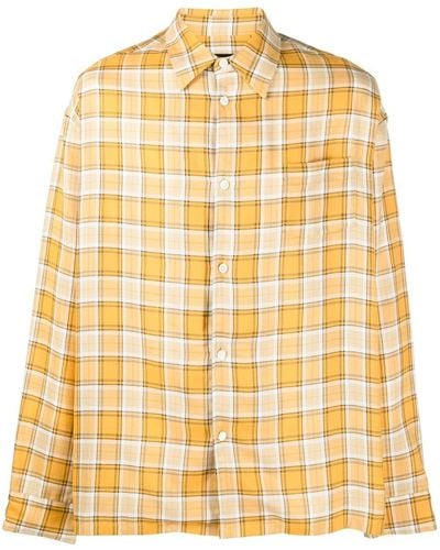 Undercover Patch-pocket Check Flannel Shirt - Multicolor