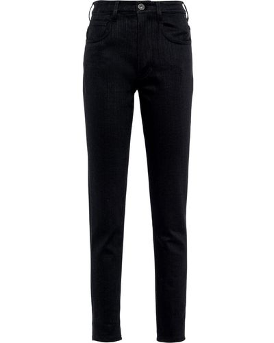 Prada Cropped-Hose mit schmalem Schnitt - Schwarz