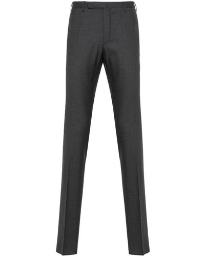 Incotex Slim-fit Virgin Wool Pants - Gray