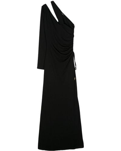 Just Cavalli Asymmetrisches Kleid - Schwarz