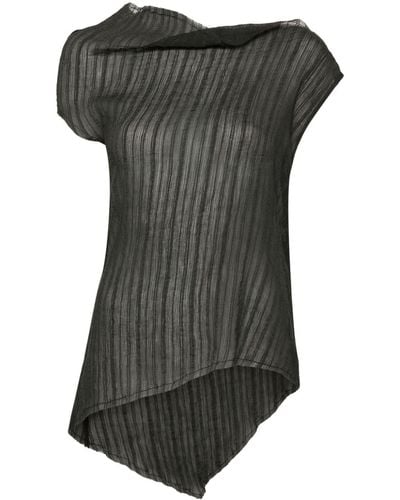 Paloma Wool Asymmetrische Top - Zwart