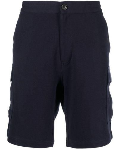 Brunello Cucinelli Jersey Knee-length Shorts - Blue