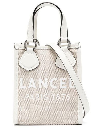 Lancel Logo-print Detail Tote Bag - White