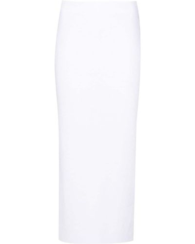 Fabiana Filippi High-waist Midi Skirt - White