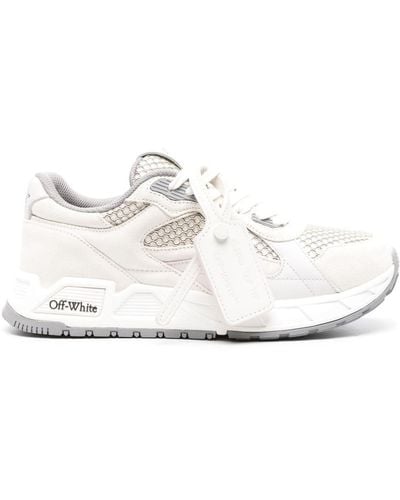 Off-White c/o Virgil Abloh Kick Off Lace-up Trainers - White