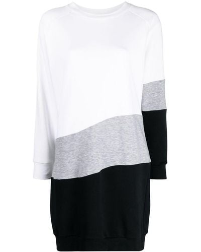 Ioana Ciolacu Long-sleeve Sweatshirt Dress - White