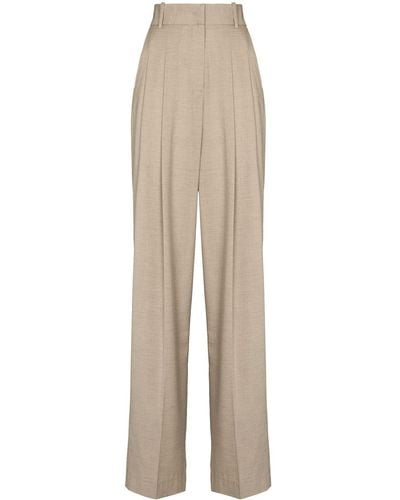 Frankie Shop Gelso High-rise Tailored Pants - Natural