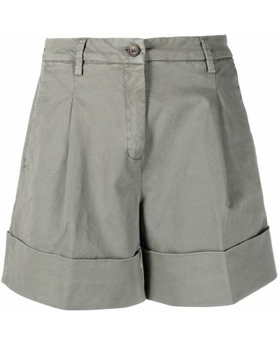 Fay Shorts Met Opgerolde Zoom - Groen