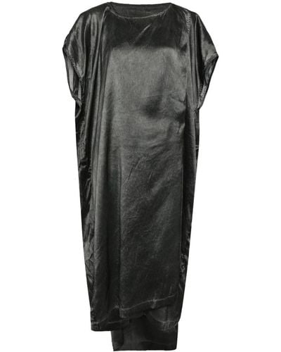 Rundholz Short-sleeved Asymmetric Dress - Grey