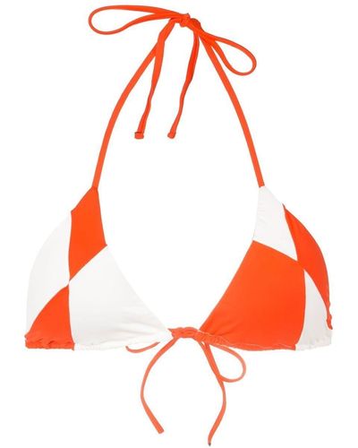 Clube Bossa Delaun Triangle Bikini Top - Orange