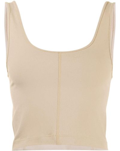 3.1 Phillip Lim Everyday Cropped Tank Top - Natural