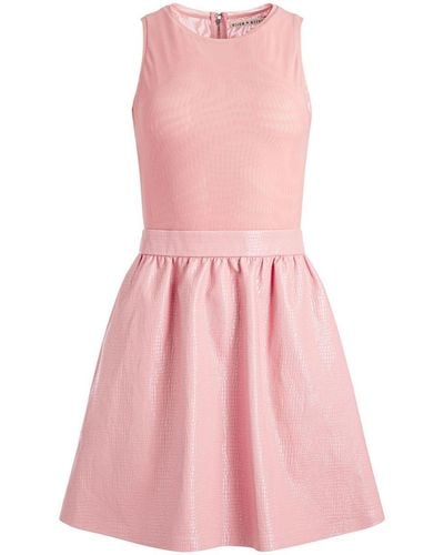 Alice + Olivia Mouwloze Mini-jurk - Roze