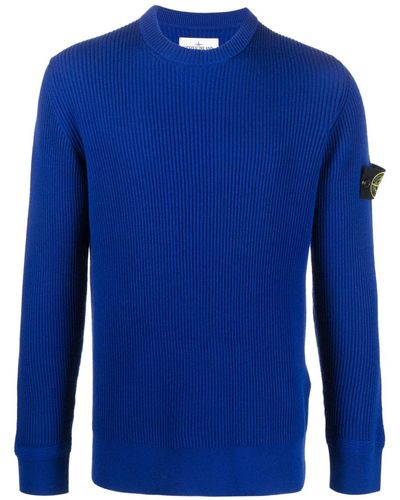Stone Island Sweaters - Blue