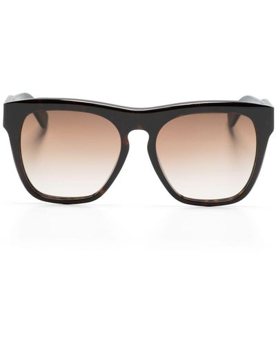 Chloé Gayia Square-frame Sunglasses - Natural