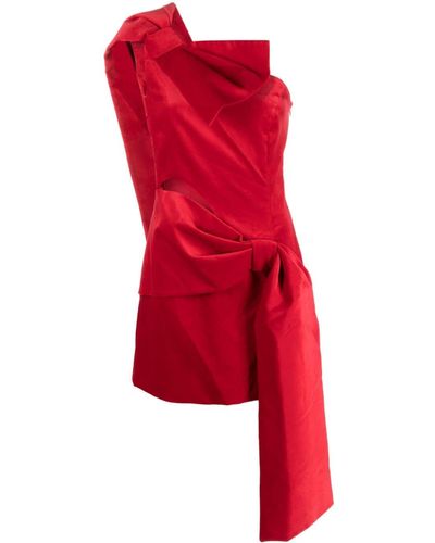 Vivetta Mini-jurk Met Strikdetail - Rood