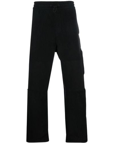 Calvin Klein Cargohose aus Fleece - Schwarz