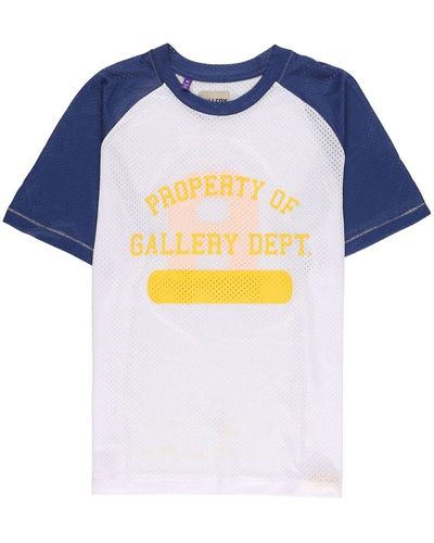 GALLERY DEPT. Jr High Jersey T-shirt - Blue