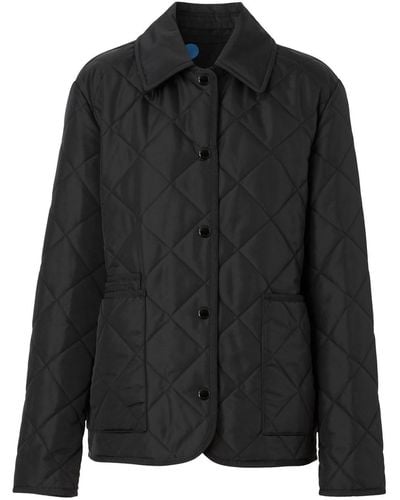 Burberry Quilted Field Jacket - Black