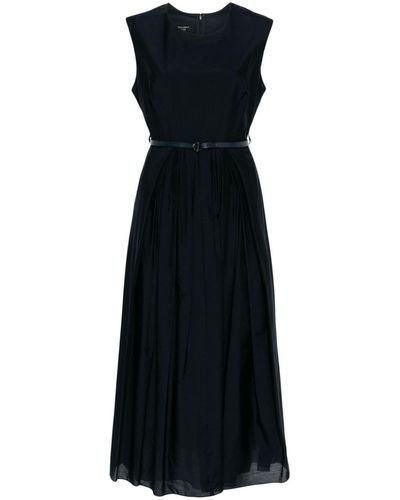 Emporio Armani Icon Asv Midi Dress - Black