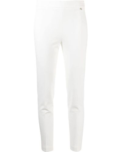 Liu Jo High-waisted Skinny Pants - White