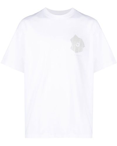 Objects IV Life T-shirt Met Print - Wit