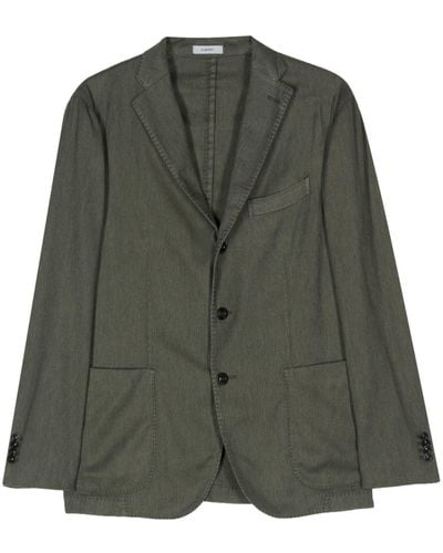 Boglioli K-jacket Single-breasted Blazer - Green
