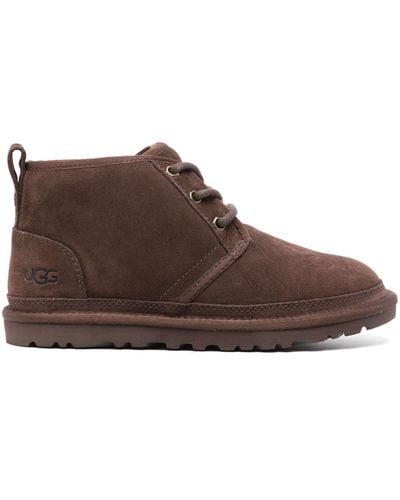 UGG Neumel Lace-up Boots - Brown