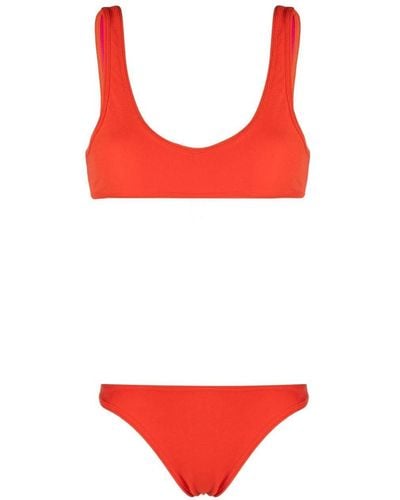 Reina Olga Bikini Met Badstof-effect - Rood