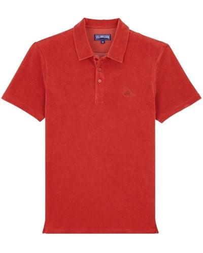 Vilebrequin Terry-cloth Polo Shirt - Red