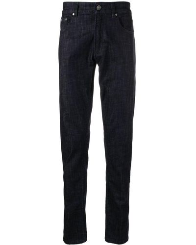 Lardini Klassische Slim-Fit-Jeans - Blau