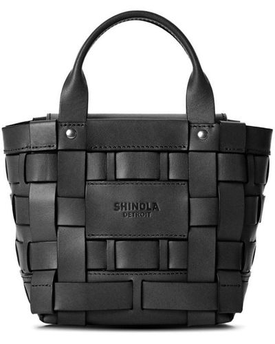Shinola Bixby Leather Crossbody Bag - Black