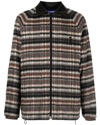 Junya Watanabe Textured Wool Shirt Jacket - Black