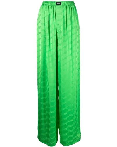 balenciaga green pants