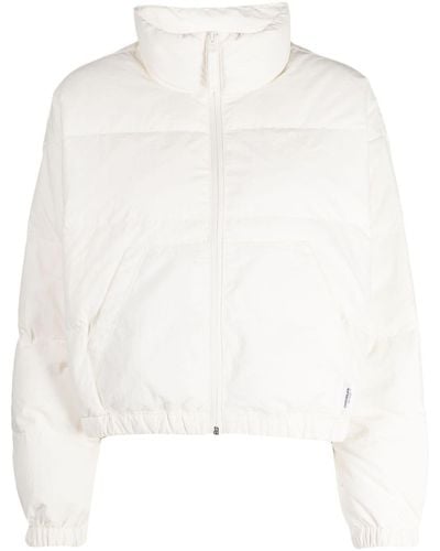 Chocoolate Quilted Padded Jacket - White
