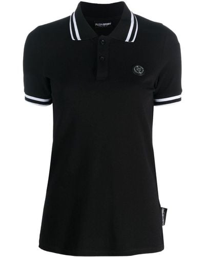 Philipp Plein Short-sleeve Polo Shirt - Black