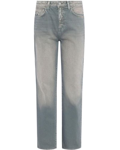 L'Agence Jones Straight-leg Jeans - Grey