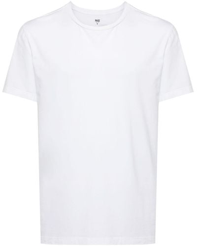 PAIGE T-shirt Cash girocollo - Bianco