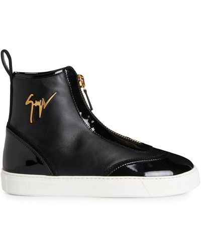 Giuseppe Zanotti Zenas Sneaker Boots - Black