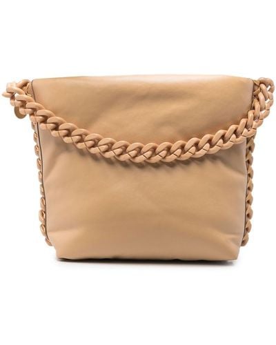 Stella McCartney Falabella Padded Shoulder Bag - Natural